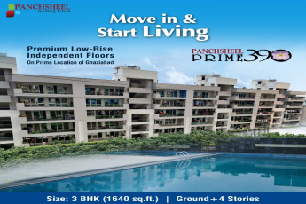 Move in and start living at Panchsheel Prime 390, Ghaziabad