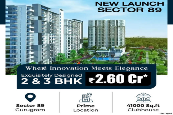 Innovative Elegance: New 2 & 3 BHK Residences in Sector 89, Gurugram
