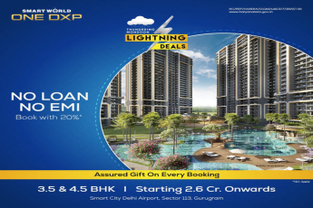 Assured gift with every booking at Smart World One Dxp in Sector 113, Gurgaon