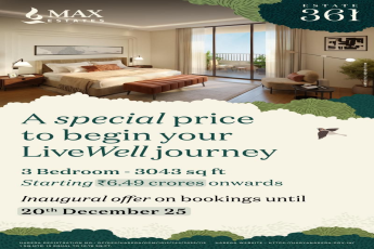 Exclusive Offer at Estate 361 by Max Estates, Don't Miss Out! Inaugural Offer Till 20th Dec '25, Starting ₹6.49 Crores, Gurugram
