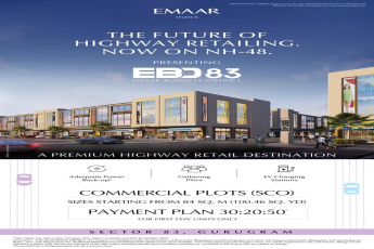 EMAAR India Unveils EBD 83: A New Era in Highway Retailing in Sector 83, Gurugram
