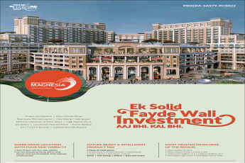 Super prime location with four side visibility at Maya Garden Magnesia in Chandigarh