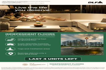 Last 4 units left at DLF Garden City in Sector 91 - 92, Gurgaon