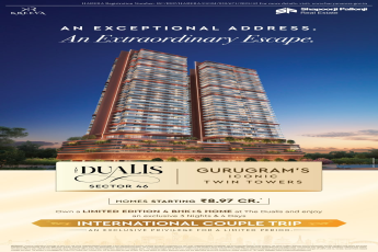 Book Your Dream 4 BHK+S at The Dualis || Limited Edition Homes Starting at ₹8.97 Cr || Discover Gurugram’s Iconic Twin Towers