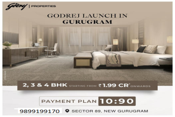 Godrej's Exquisite New Chapter in Gurugram: Opulent 2, 3 & 4 BHK Residences