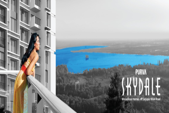 Luxurious apartments in Purva Skydale transport you to the shimmering lakes and exquisite gardens