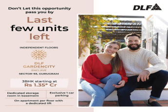 Don't let this opportunity pass you by Last few units left at DLF Garden City, Gurgaon