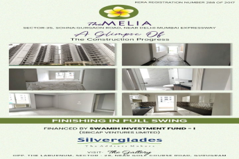 A Glimpse of the construction progress at Silverglades The Melia, South of Gurgaon