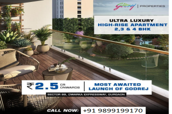 Godrej Properties Presents: Ultra-Luxury High-Rise Apartments in Sector 89, Dwarka Expressway, Gurgaon