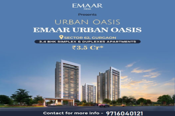 Emaar Urban Oasis: A New Benchmark in Luxury Living in Sector 62, Gurgaon