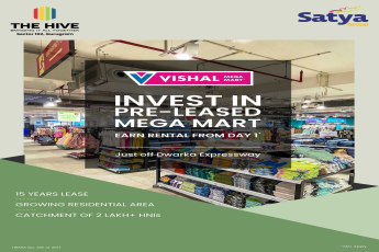 Invest in Pre-Leased Mega Mart at The Hive, Gurugram