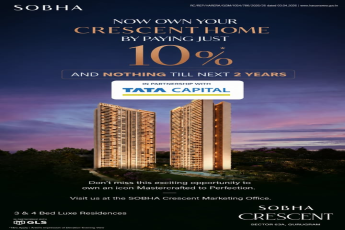 Own Your Crescent Home for Just 10% || Pay 10% Now, Nothing for 2 Years || Secure Your Sobha Crescent Residence