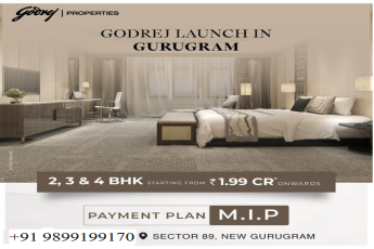 Godrej Properties Debuts Exquisite 2, 3 & 4 BHK Residences in Gurugram's Sector 89