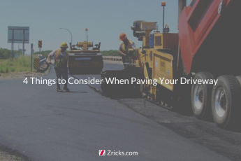 4 Things to Consider When Paving Your Driveway