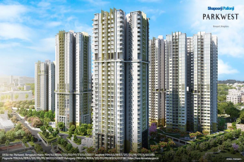 Shapoorji Pallonji Parkwest 2 BHK @ 1.14 cr in Binnypet near Rajajinagar, Bangalore
