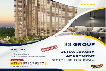 SS Group's Prestigious Offering: Ultra Luxury Apartments in Sector-90 Gurugram