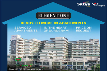 Ready to move in apartments at Satya Element One in Gurgaon