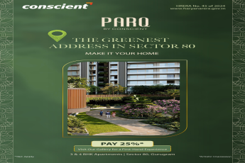 Experience the Greenest Living! || Own a Piece of Sector 80 Paradise || Limited Offer: Pay 25% Only!