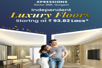 Vatika Xpressions independent luxury floor Rs 93.82 Lac, Gurgaon