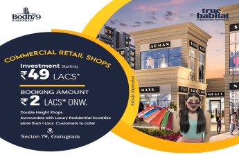 Booking amount Rs 2 Lac only at True Habitat Bodh 79 in Gurgaon