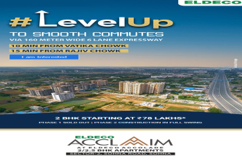 Phase 2 construction in full swing at Eldeco Acclaim in Sohna, Gurgaon