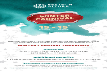 Unlock Exclusive Year-End Deals at Winter Carnival, Bestech Altura, Sec 79, Gurugram