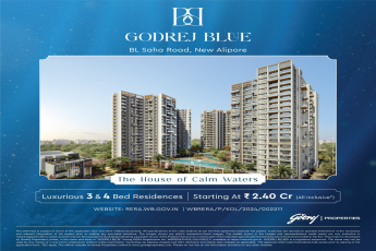 Explore Luxurious Living at Godrej Blue, New Alipore, Starting at ₹2.40 Cr