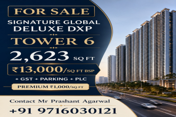 Explore Our Latest Units in Signature Global DeLuxe DXP! || Limited Units for Sale in Tower 6 Now! || Invest in Premium Living at Signature Global DeLuxe DXP