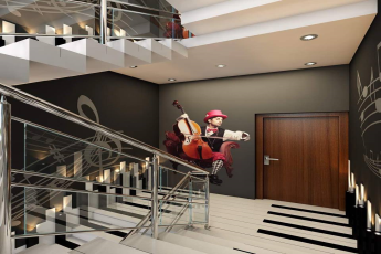 Actual sample of staircase at Rhythm CCounty looks amazing