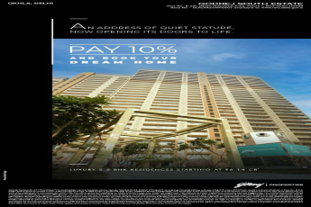Secure Your Luxury Home at Godrej South Estate, Okhla - Pay 10% Now
