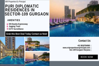 Puri Diplomatic Residences: A Sanctuary of Sophistication in Sector-109, Gurgaon