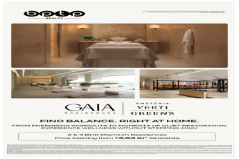 Explore Wellness at Gaia Residences || Discover Luxurious Living at ₹3.53 Cr Onwards || Premium 2 & 3 BHK Homes by BPTP Realty