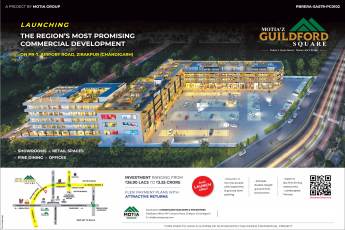 Launching the region's most promising commercial development at Motiaz Guildford Square in Zirakpur, Chandigarh