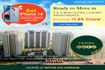 Get iPhone 14 on every booking at BPTP Terra, Dwarka Expressway, Gurgaon