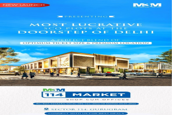 M3M 114 Market Presenting most lucrative SCO Plots at the dooestep of Delhi