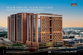 No GST, ready to move at Sun Central Place, Ahmedabad