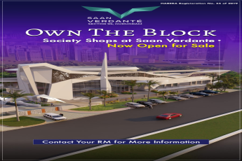 Own the Block at Saan Verdanté || Society Shops Now Available in Gurugram || Secure Your Retail Space Today