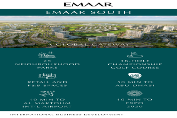 Local Community with a Global Gateway at Emaar South in Dubai