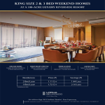 King size 2 and 3 bed weekend homes at Lodha Belmondo, Pune