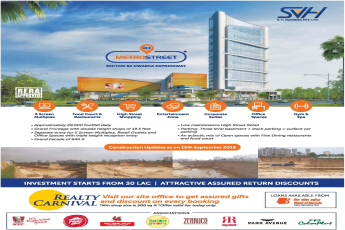 Avail attractive assured return discount at SVH 83 Metro Street in Gurgaon