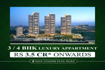 Puri Emeralds present luxury 3/4 BHK apartments at Golf course Ext. Road, Gurgaon