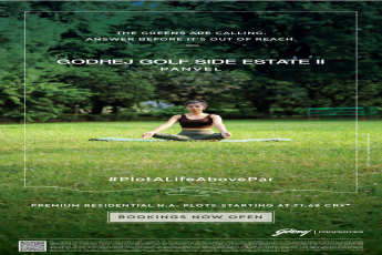 Discover Luxury Living at Godrej Golf Side Estate II, Panvel, Plot Prices starting 1.69 Cr