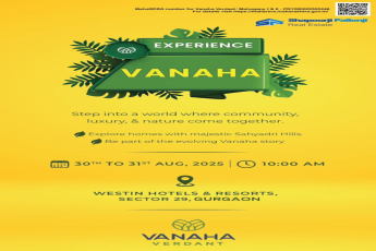 Join Experience Vanaha Event by Shapoorji Pallonji, Aug 30-31, Westin Gurgaon