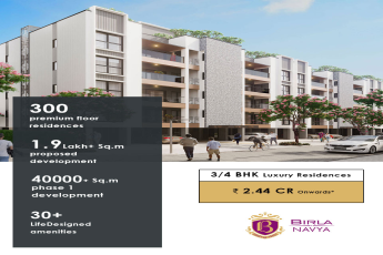 Presenting 3/4 BHK luxurious apartments Rs. 2.44 Cr at Birla Navya in Sector 63, Gurgaon