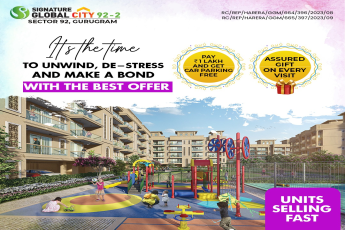 Assured gift on every visit at Signature Global City 92 Phase 2, Sector 92, Gurgaon