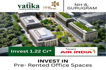 Vatika One On One: Premier Pre-Rented Office Spaces in NH-8, Gurugram
