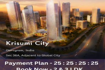 Krisumi City: Futuristic Urban Elegance in Gurugram's Sector 36A