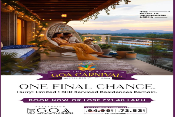 The House of Abhinandan Lodha's Exclusive GOA Premium Residences, Just ₹73.53 Lakh