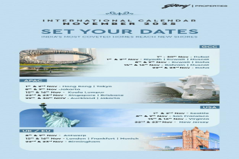 Explore Godrej Properties - International Showcase, Nov 2025, Multiple Global Locations