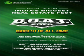 Join India’s Biggest Real Estate Fest, 23rd Jan 2026, Signature Global, Gurgaon